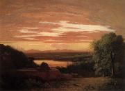 Asher Brown Durand Landscape,Sunset painting